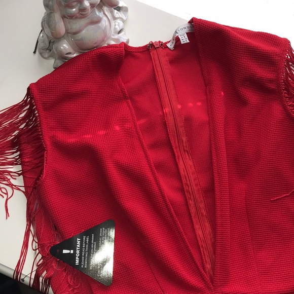 rare london fringe jumpsuit
